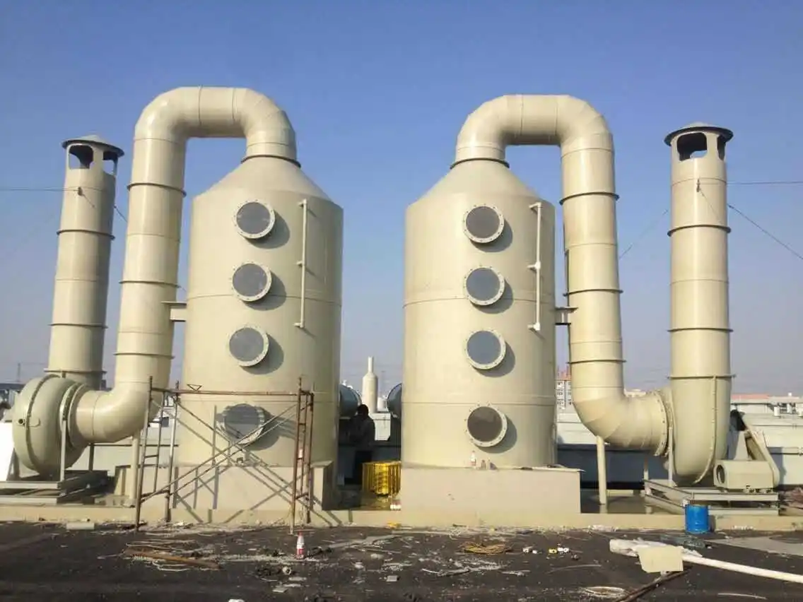 噴淋塔可以處理哪些工業廢氣?